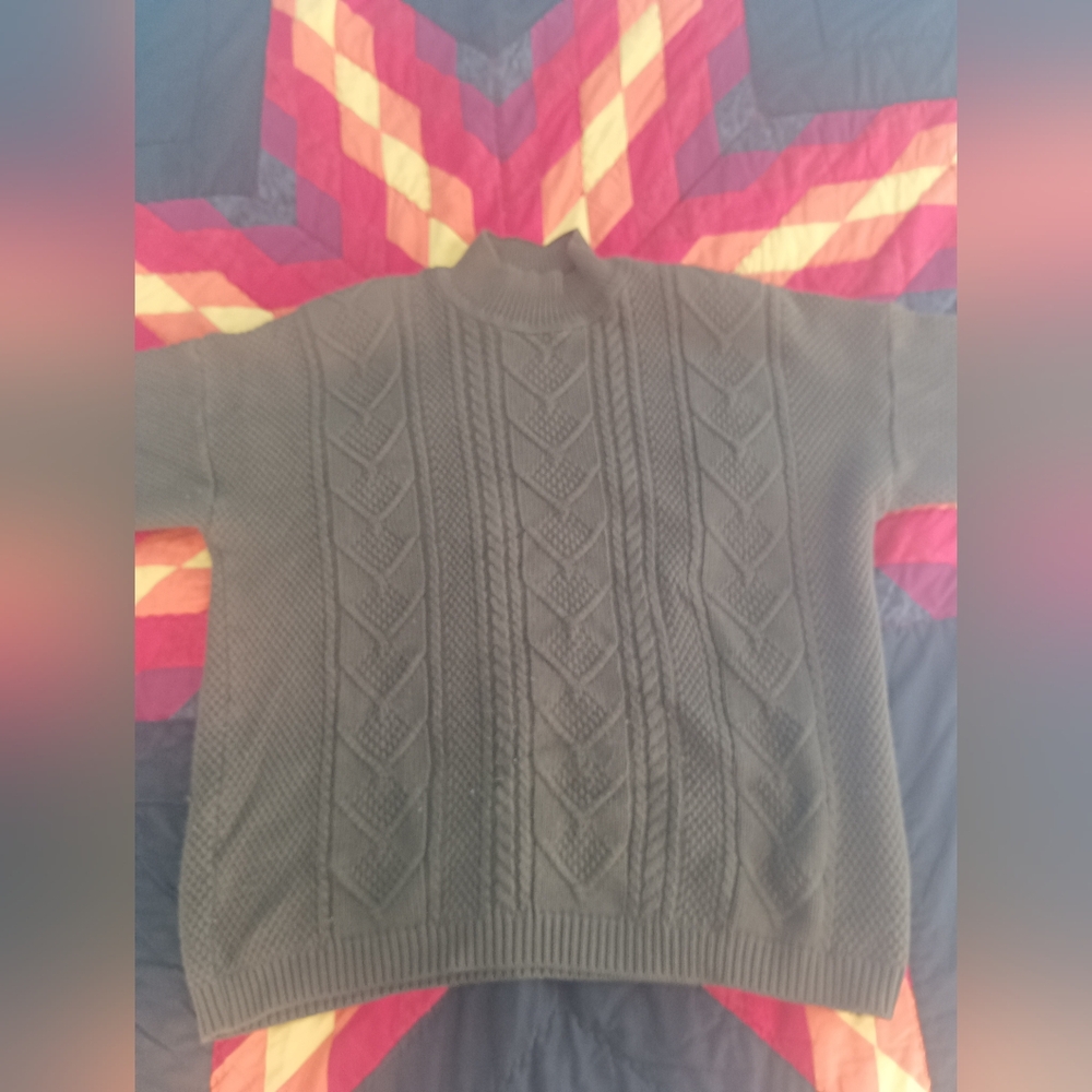 San Francisco fishweave sweater